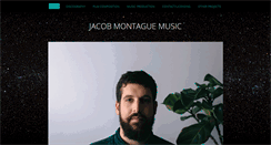 Desktop Screenshot of jacobmontaguemusic.com